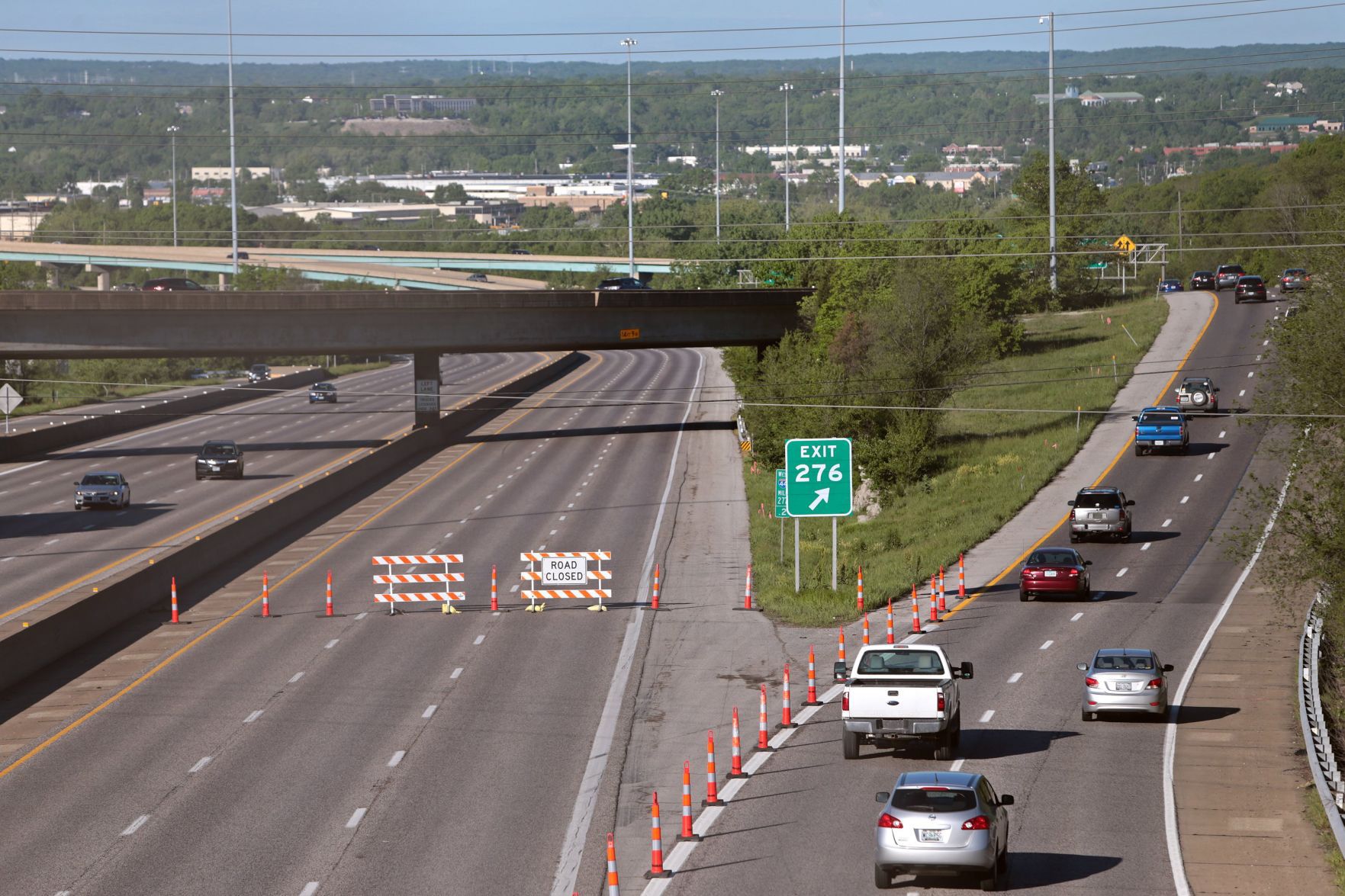 Closures on Interstate 44 due to flooding